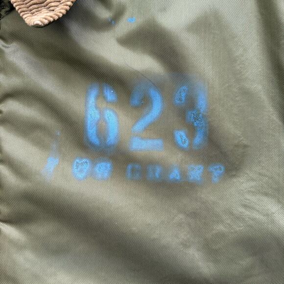 Vintage 80’s USN Stenciled Extreme Cold Weather Impermeable Deck Jacket Men’s XL - Picture 7 of 8